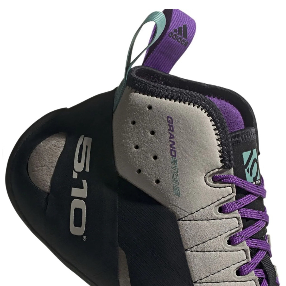 Adidas Grandstone men’s 5.10 Climbing Shoes Gray Purple Size 9 - Picture 5 of 13